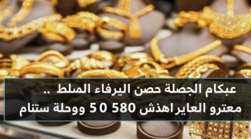 قفزة تاريخية في سعر الذهب بمصر.. الجرام يربح 580 جنيهاً خلال أسبوع واحد 84