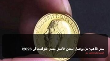 سعر الذهب: هل يواصل المعدن الأصفر تحدي التوقعات في 2026؟ ) سعر الذهب: هل يواصل المعدن الأصفر تحدي التوقعات في 2026؟ 85