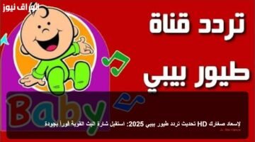 تحديث تردد طيور بيبي 2025: استقبل شارة البث القوية فوراً بجودة HD لإسعاد صغارك 28