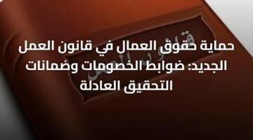 حماية حقوق العمال في قانون العمل الجديد: ضوابط الخصومات وضمانات التحقيق العادلة 11