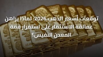 توقعات أسعار الذهب 2026: لماذا يراهن عمالقة الاستثمار على استمرار قمة المعدن النفيس؟ 14