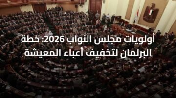 أولويات مجلس النواب 2026: خطة البرلمان لتخفيف أعباء المعيشة 11
