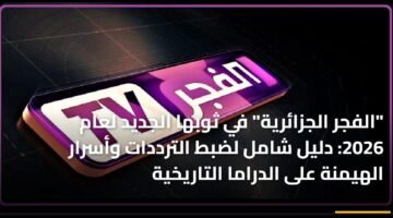 "الفجر الجزائرية" في ثوبها الجديد لعام 2026: دليل شامل لضبط الترددات وأسرار الهيمنة على الدراما التاريخية 27