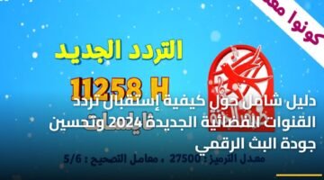 دليل شامل حول كيفية إستقبال تردد القنوات الفضائية الجديدة 2024 وتحسين جودة البث الرقمي 33