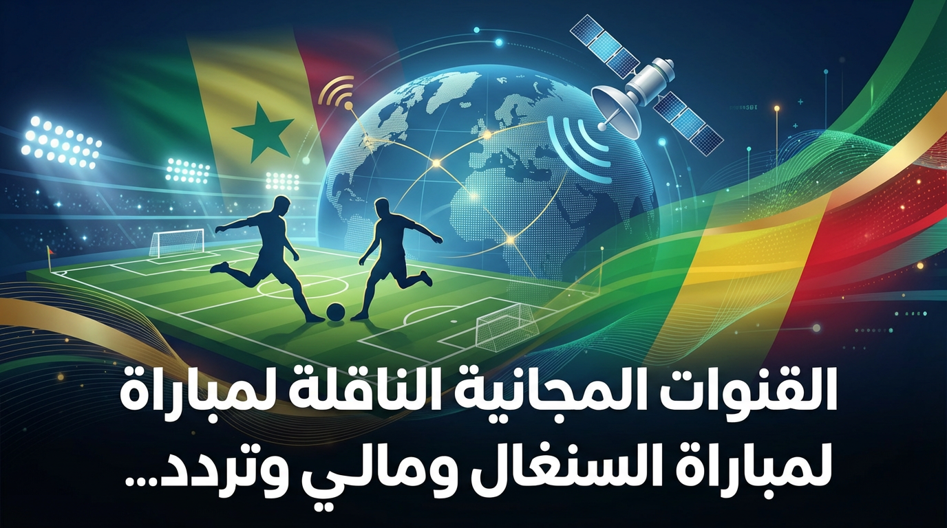 القنوات المجانية الناقلة لمباراة السنغال ومالي وتردداتها 2026