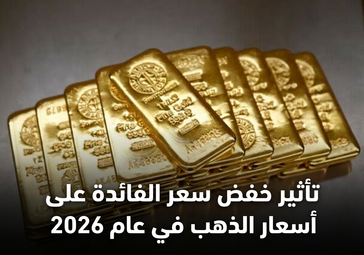 تأثير خفض سعر الفائدة على أسعار الذهب في عام 2026
