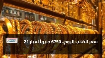سعر الذهب اليوم.. 6750 جنيهاً لعيار 21 83
