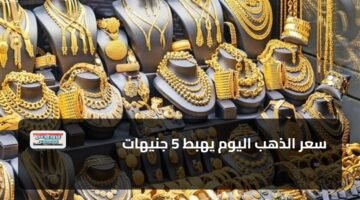 سعر الذهب اليوم يهبط 5 جنيهات 63
