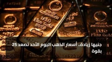 25 جنيها زيادة.. أسعار الذهب اليوم الأحد تصعد بقوة 10