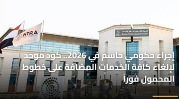 إجراء حكومي حاسم في 2026.. كود موحد لإلغاء كافة الخدمات المضافة على خطوط المحمول فوراً 12